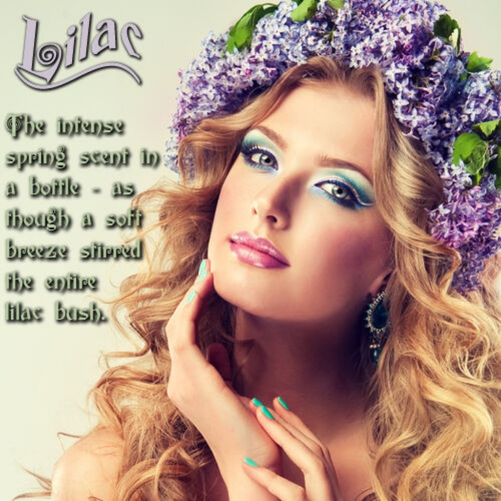 LILAC Scented Fragrance Body Oil